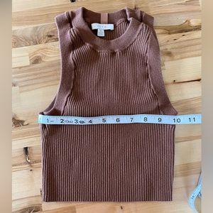 Lunya Cozy Cotton Silk Crop Tank